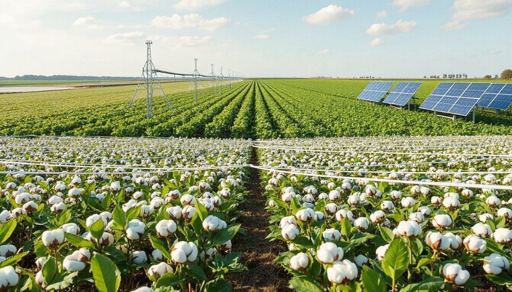 Smart irrigation for sustainable&nbsp;cotton