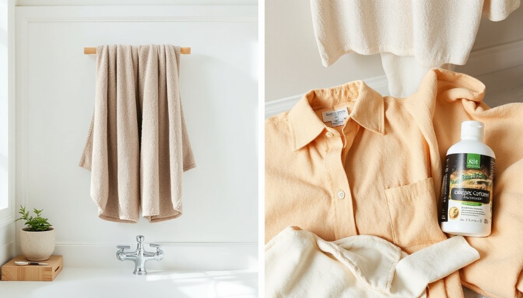 Tips for softening organic towels