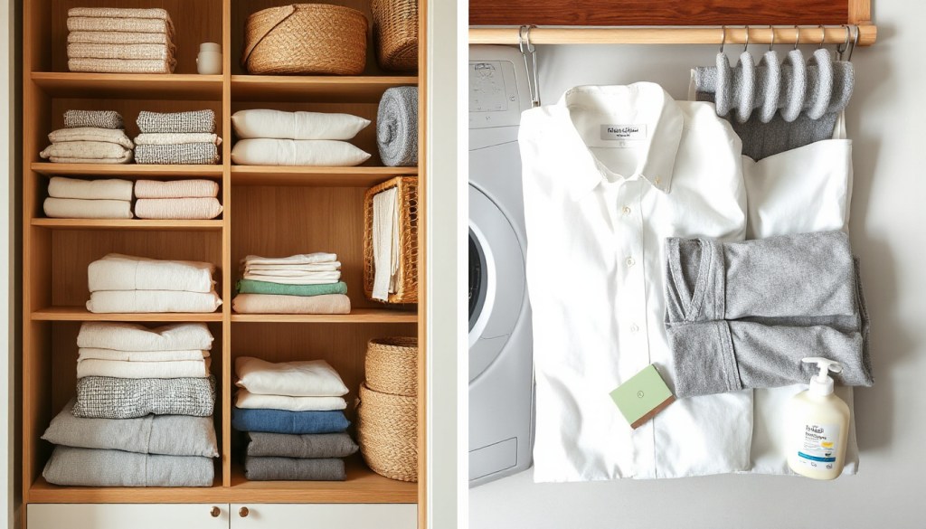 Tips for storing folded organic&nbsp;cotton