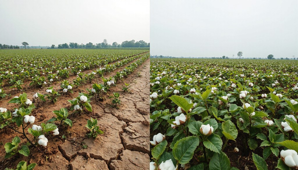 Cotton demand and water crises