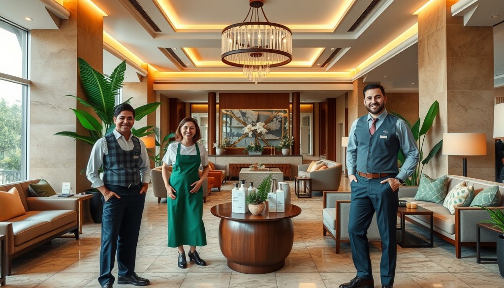 Sustainable Solutions in Hospitality: How Eco-Friendly Products Mimic Hotel Staff in Service and&nbsp;Commitment