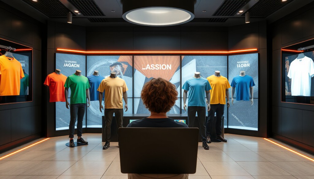 Virtual try-on room for&nbsp;t-shirts