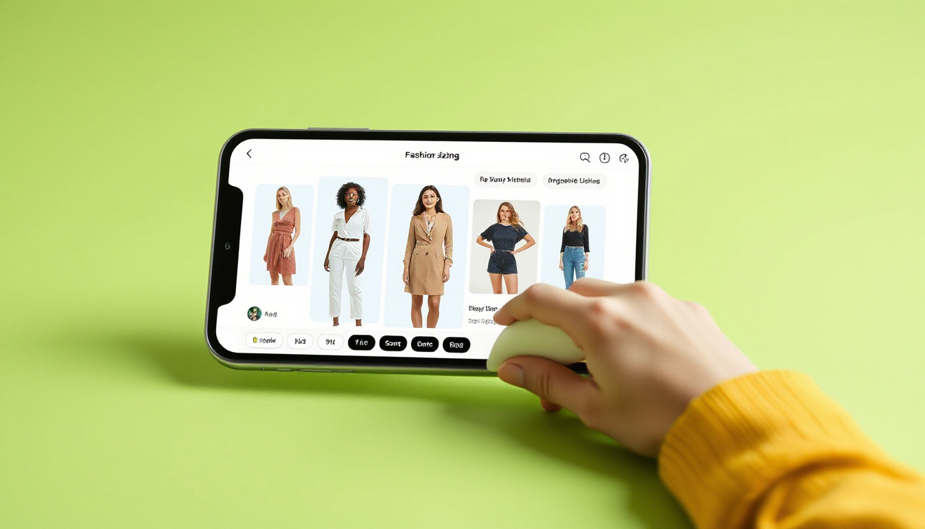 Accurate fashion sizing app