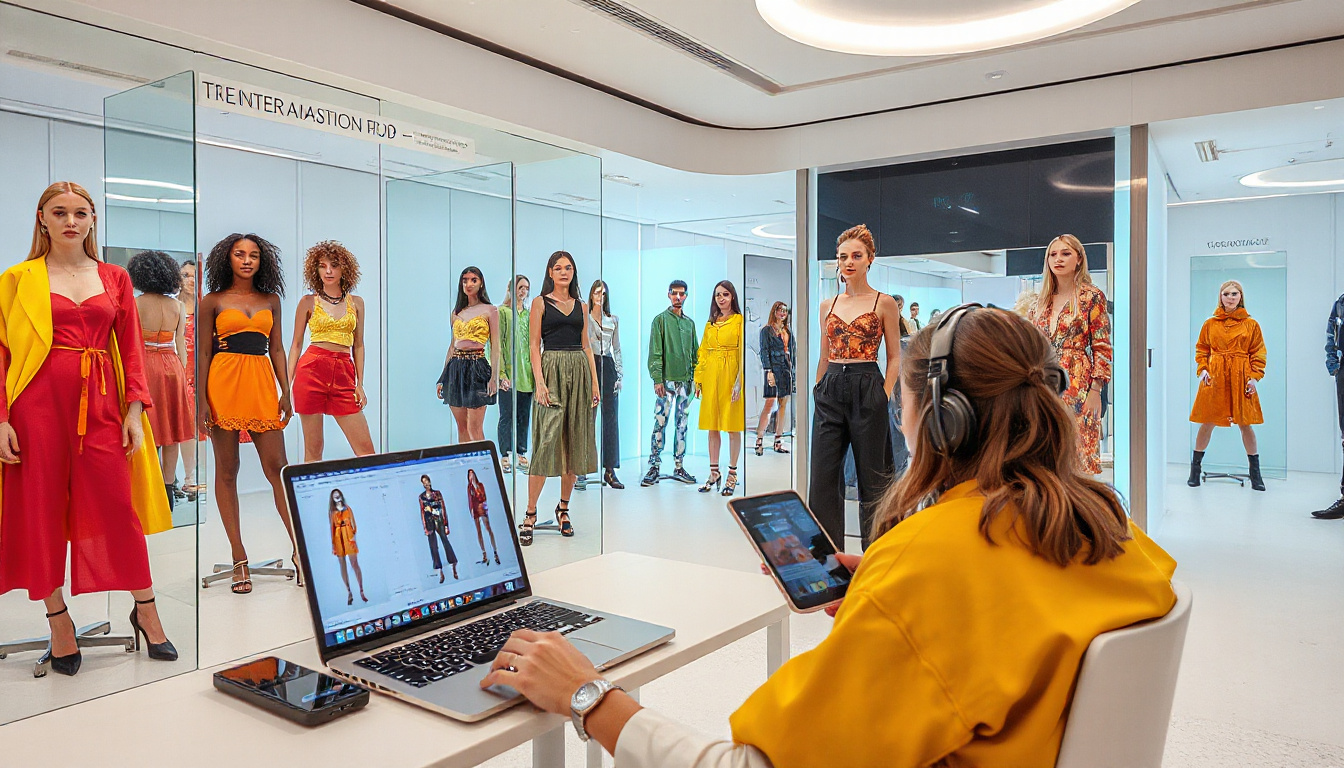 AI-enhanced apparel try-on