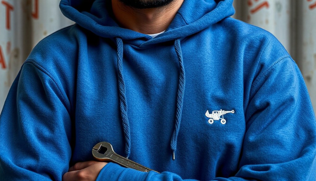 Blue collar pride&nbsp;hoodie
