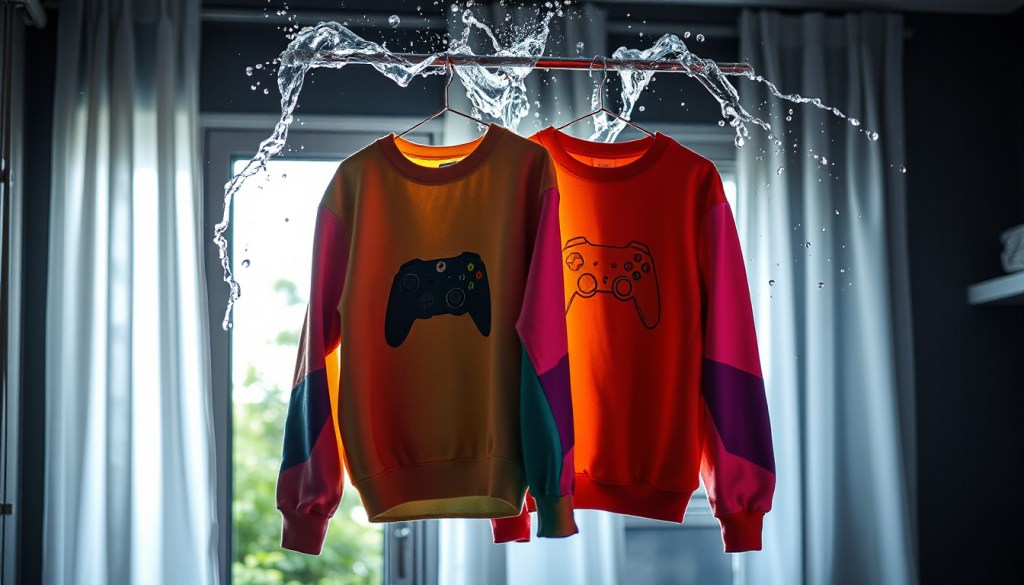 Cold water wash guide for printed&nbsp;sweatshirts
