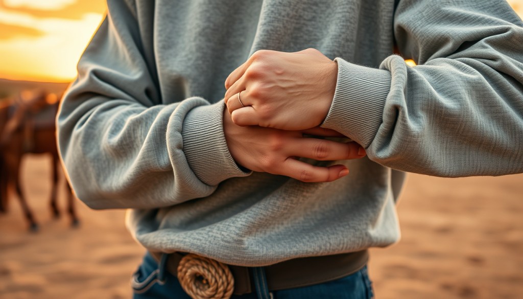 Cowboy renaissance sweatshirt cuff tightness and wrist comfort&nbsp;guide