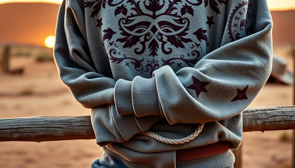 Cowboy renaissance sweatshirt how to break in a crewneck without&nbsp;damage