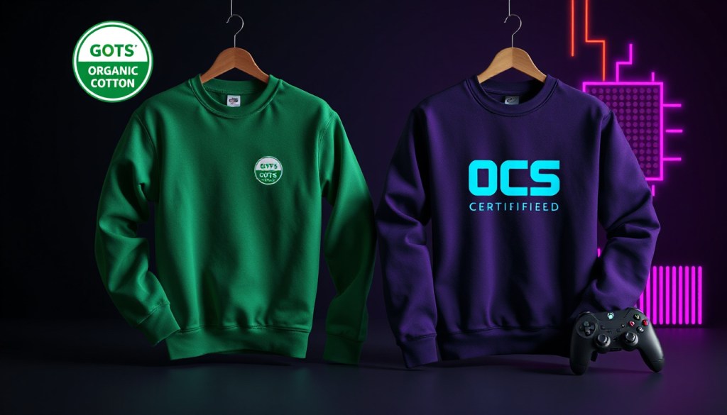 GOTS vs OCS for sweatshirts explained for&nbsp;gamers