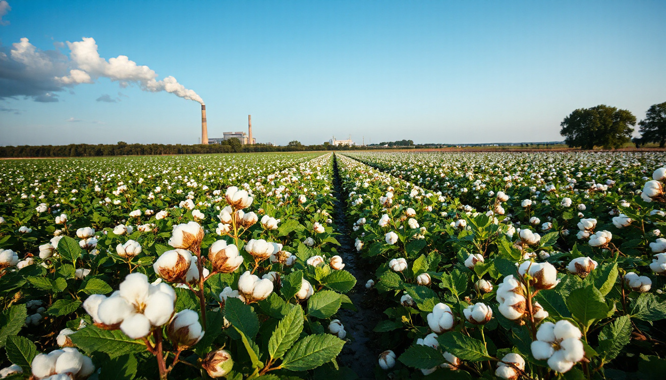 Greenhouse gases in cotton production