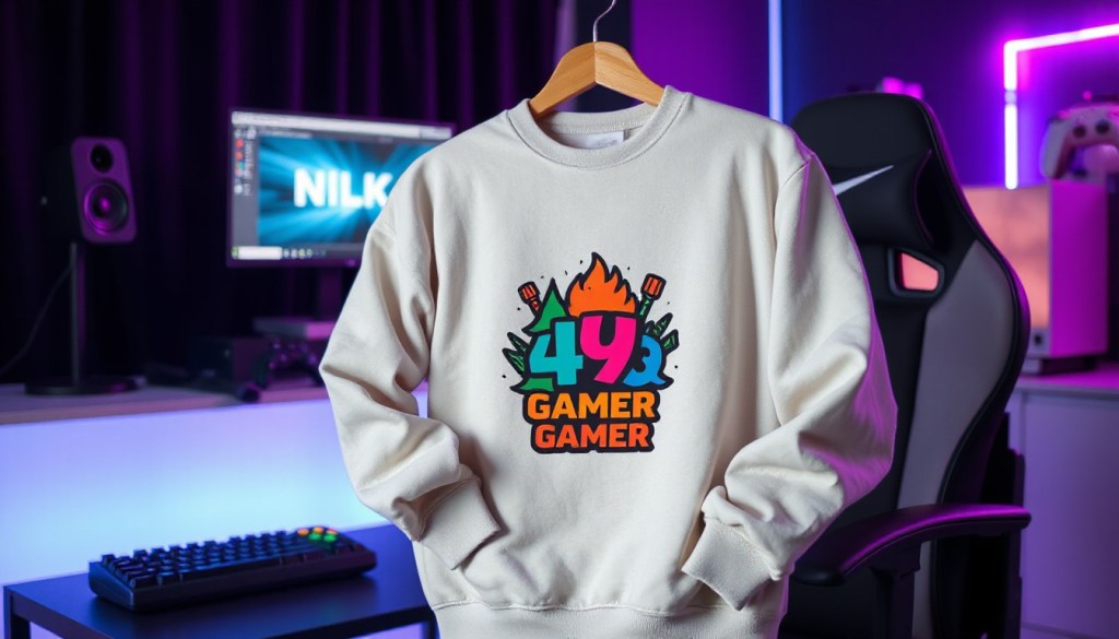 How to choose a gamer crewneck for streaming on&nbsp;camera