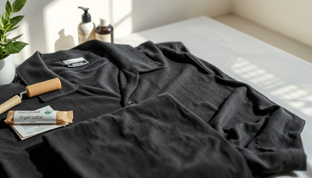 How to prevent lint on black organic&nbsp;clothes