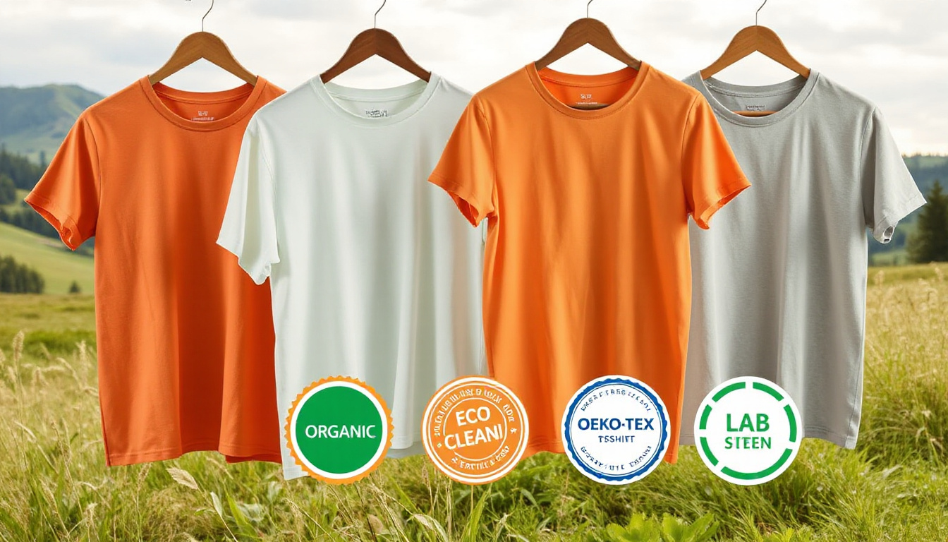OEKO-TEX rated organic T-shirts