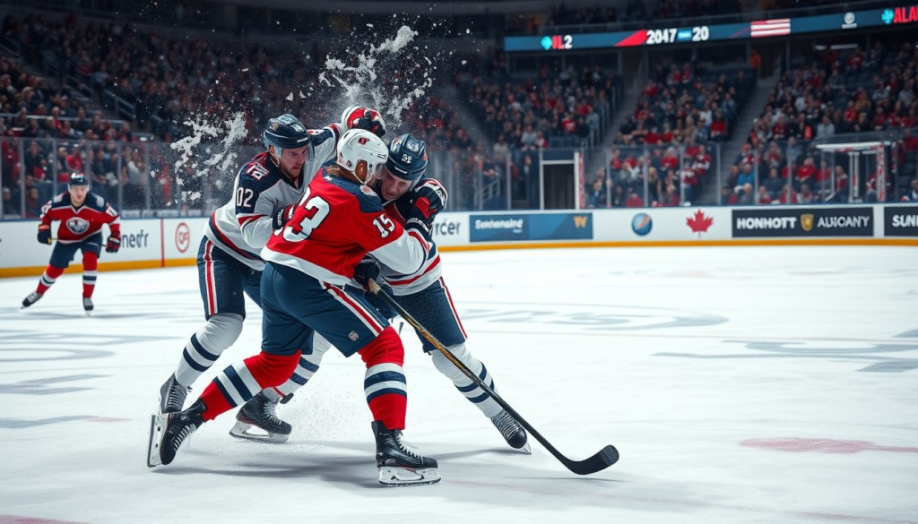 Organic Rivalry: USA and Canada Face Off in a Fight-Filled Hockey&nbsp;Showdown