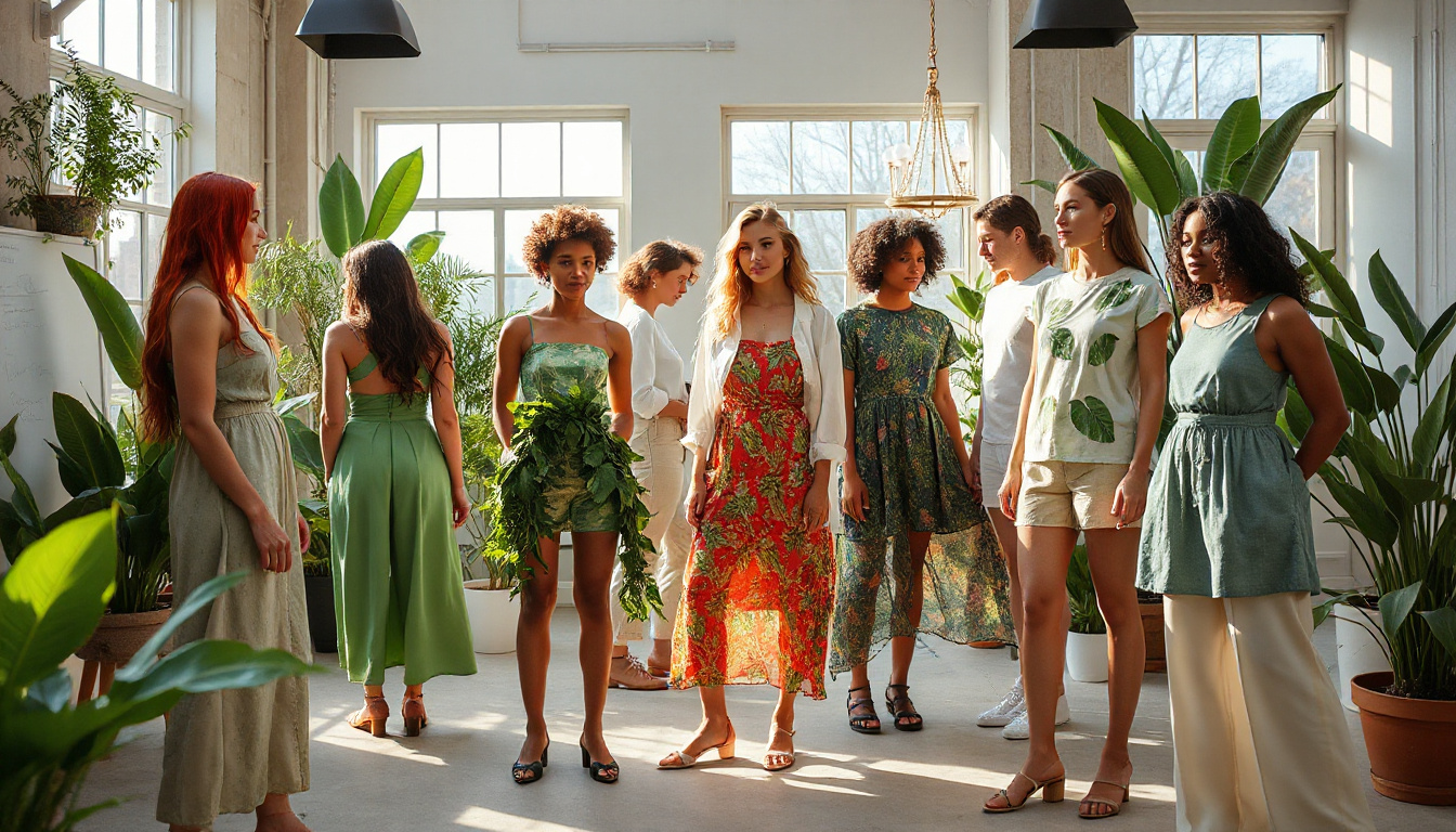 Plant-Powered Fashion Studio