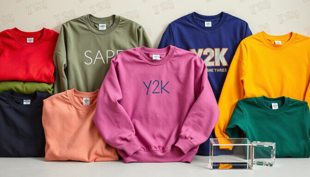 Retro sweatshirt color&nbsp;guide