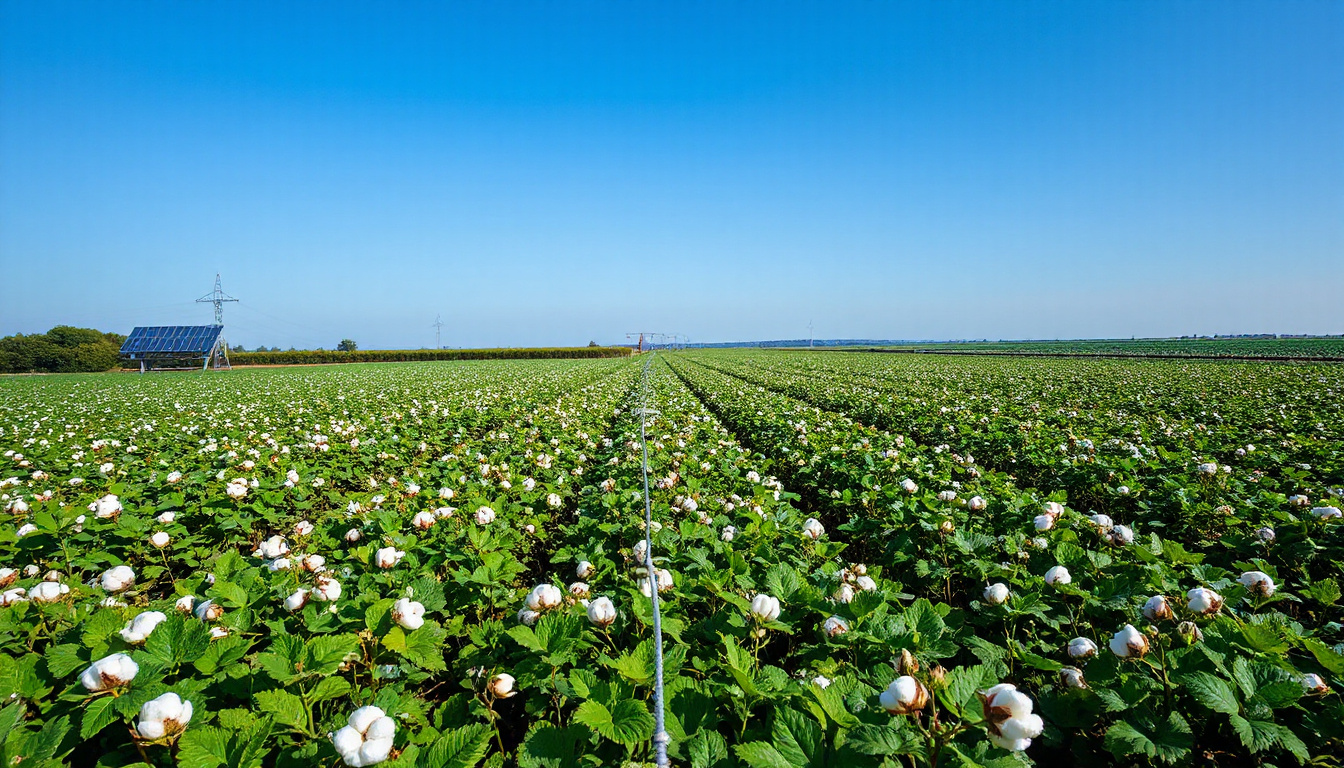 Smart cotton farming practices for the planet