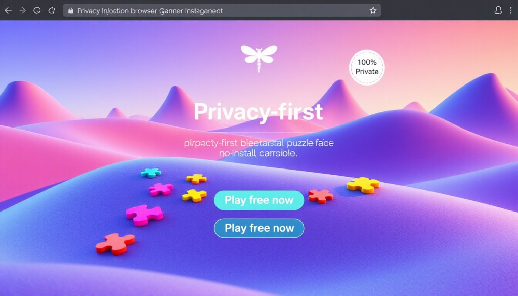 a browser puzzle game with no&nbsp;install