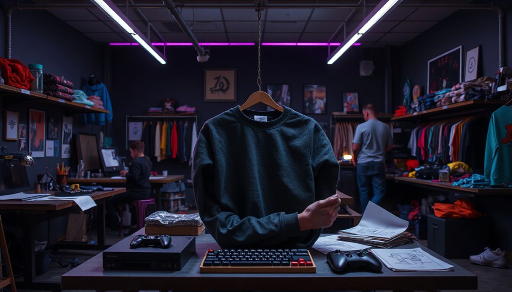 Boston streetwear brand process overview made to order