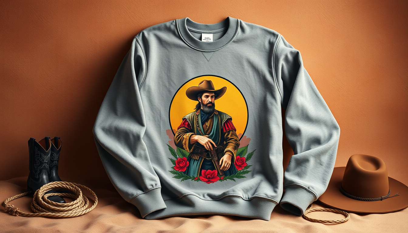 Cowboy renaissance sweatshirt first order plan to reduce returns