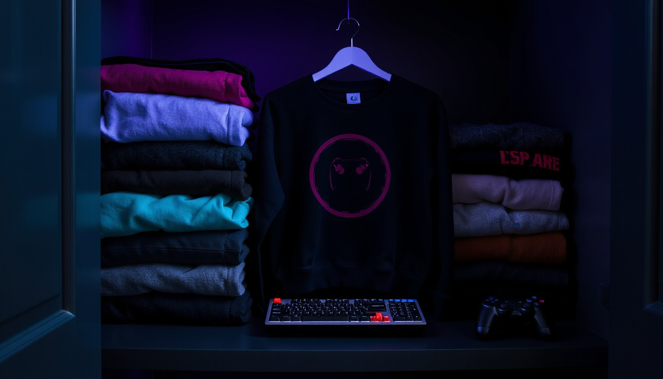 How to store sweatshirts to avoid creases in graphics