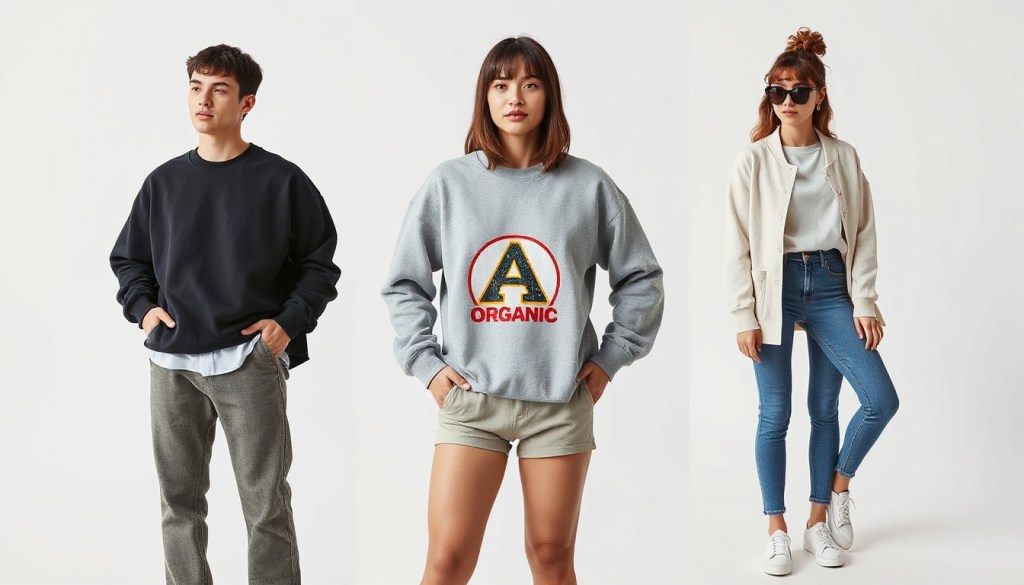 one crewneck three&nbsp;outfits