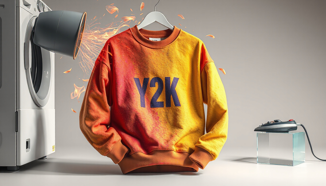 Why high heat shortens sweatshirt life