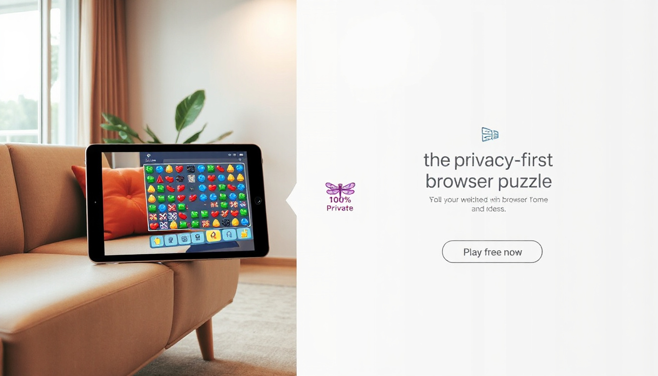 a privacy-first match-3 break for waiting rooms