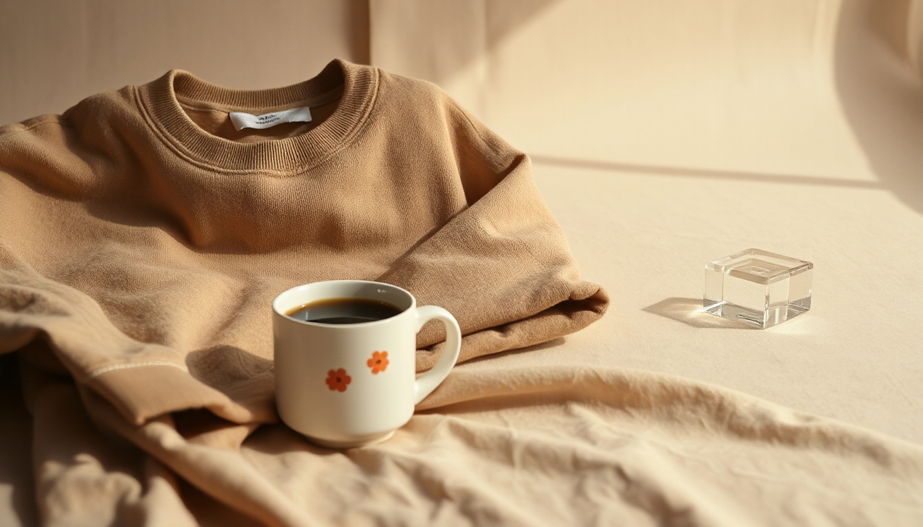 coffee and tea on cotton blends