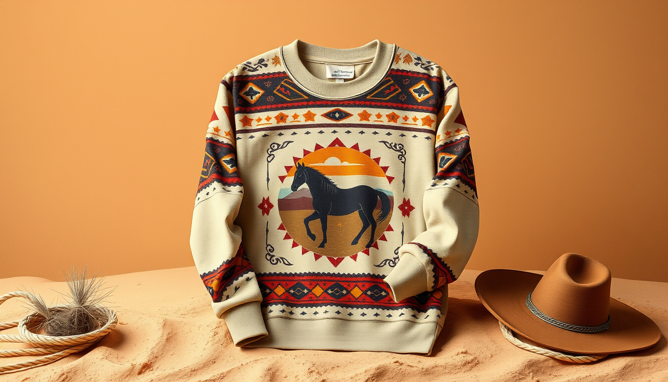 Cowboy renaissance sweatshirt recycled polyester facts and myths