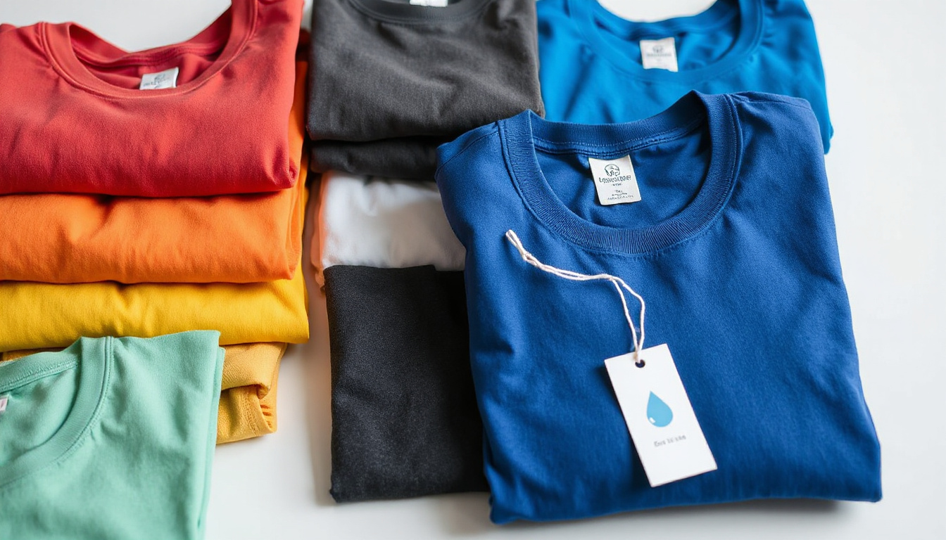 Folding tees to prevent collar stretch