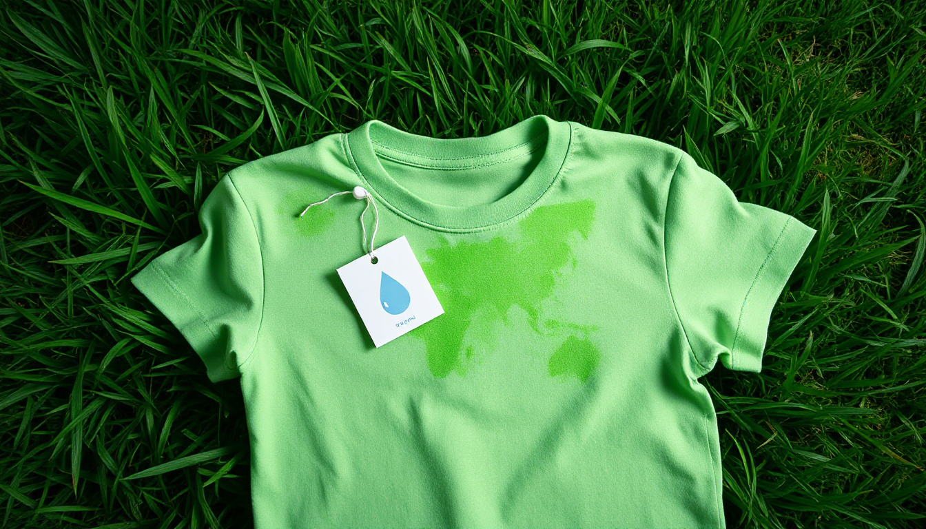 Grass stains on cotton tees