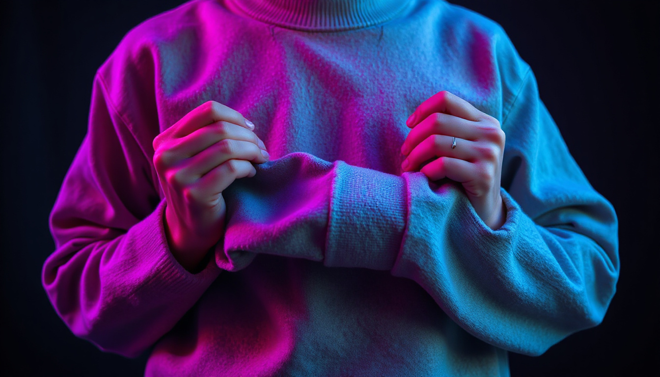 Hem repair basics for a crewneck