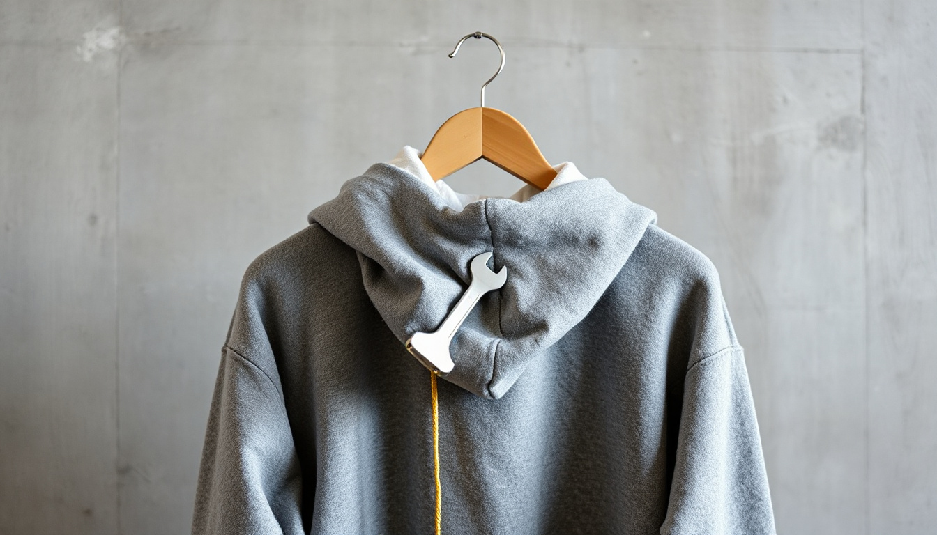 How to avoid hanger bumps on hoodie shoulders