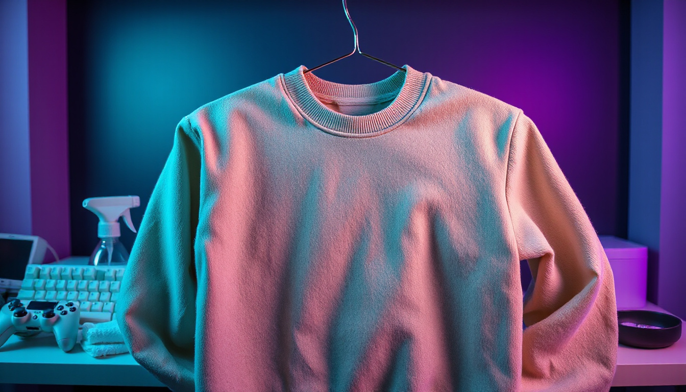 How to clean deodorant marks from a crewneck