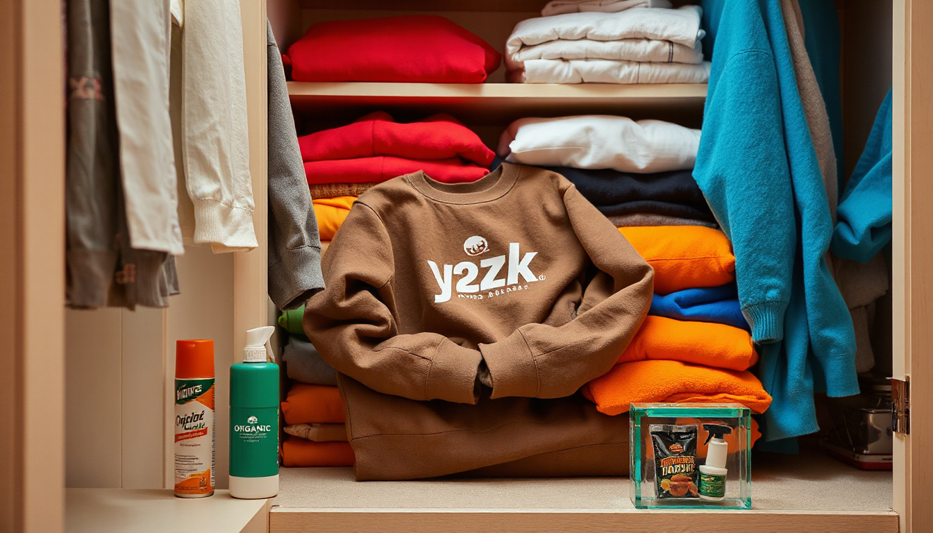 How to prevent mildew smell in stored sweatshirts