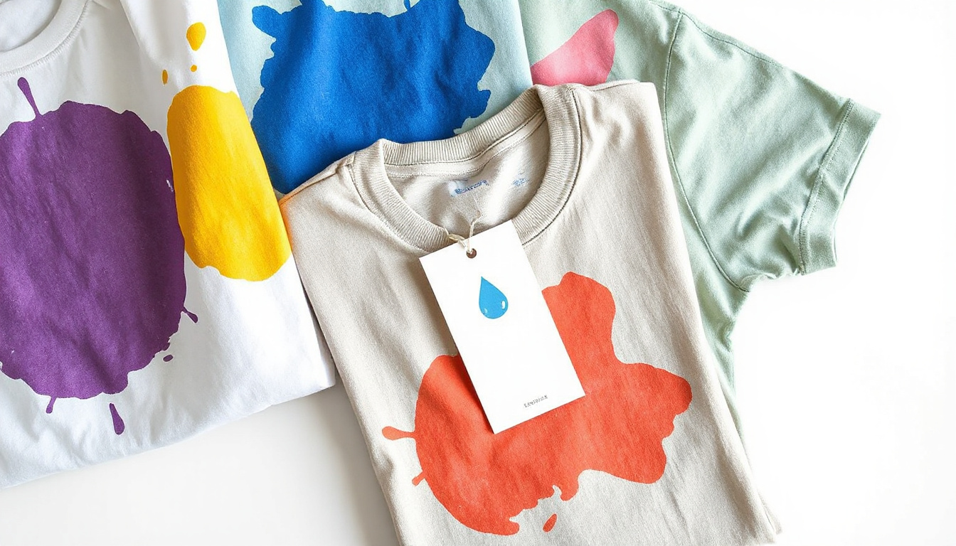 Ink pen stains on cotton tees