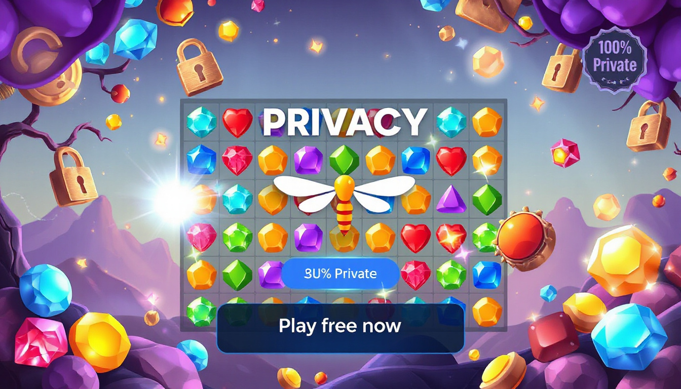the privacy-first way to play match-3
