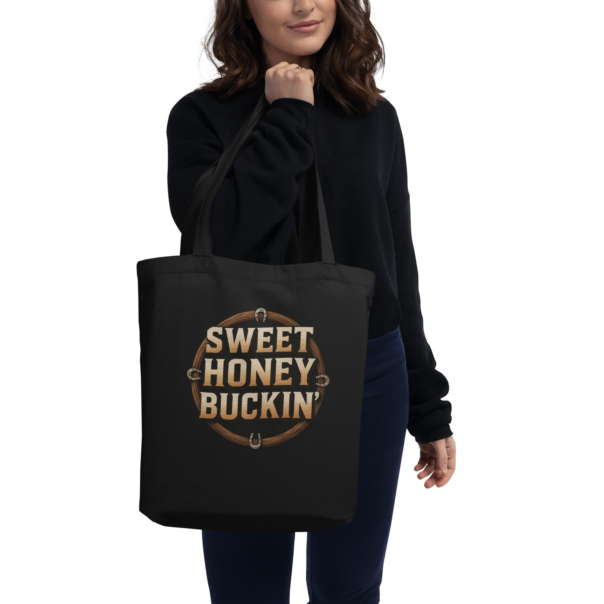 Sweet Honey Buckin’ Tote: GOTS Certified Organic Cotton Engineering for Spring
