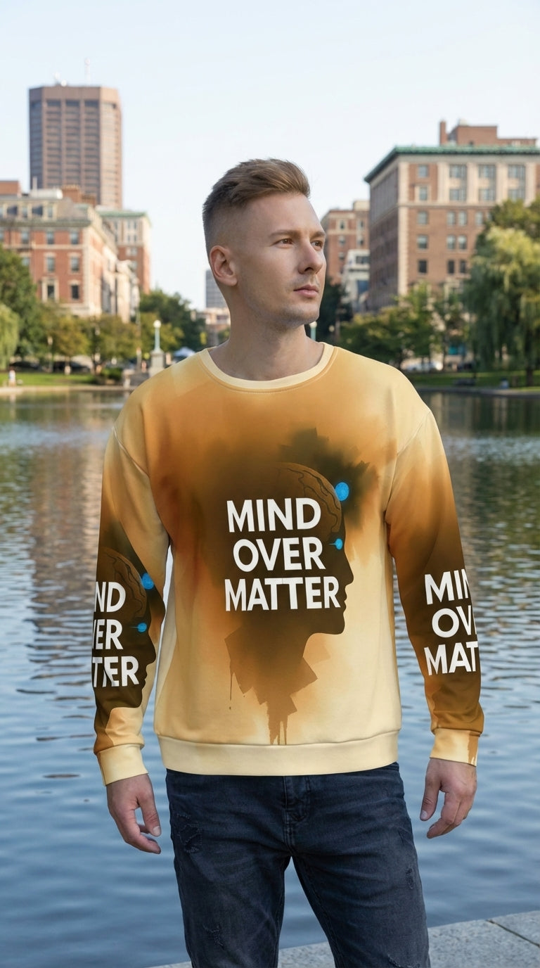 Precision: The Mind Over Matter Sweatshirt – GOTS Organic & Recycled Verified Streetwear