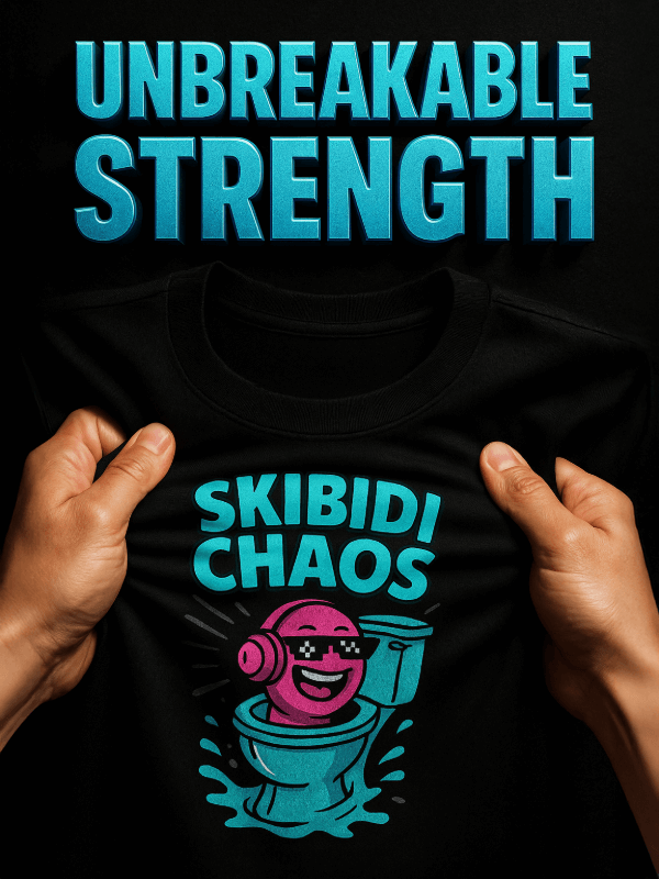 Spring Cleaning Your Wardrobe: The Organic Ring-Spun Meme Tee Skibidi Toilet Chaos