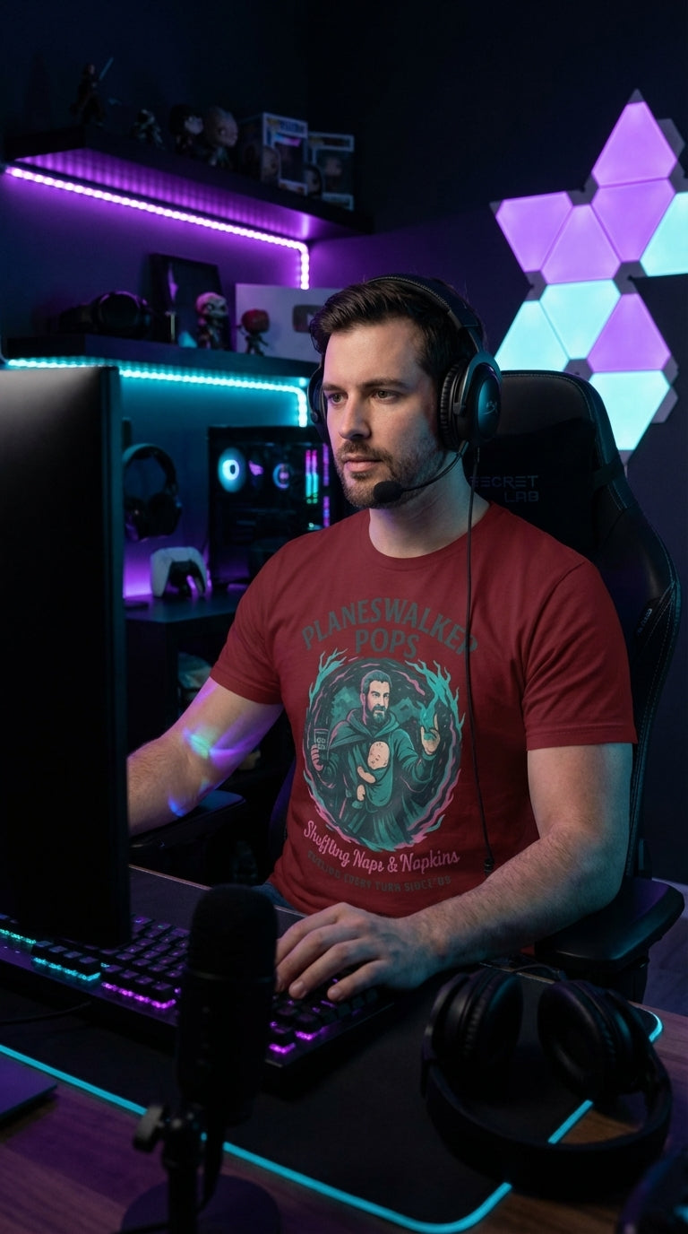 The GOTS Code: Deconstructing the Planeswalker Pops Organic Gamer Tee