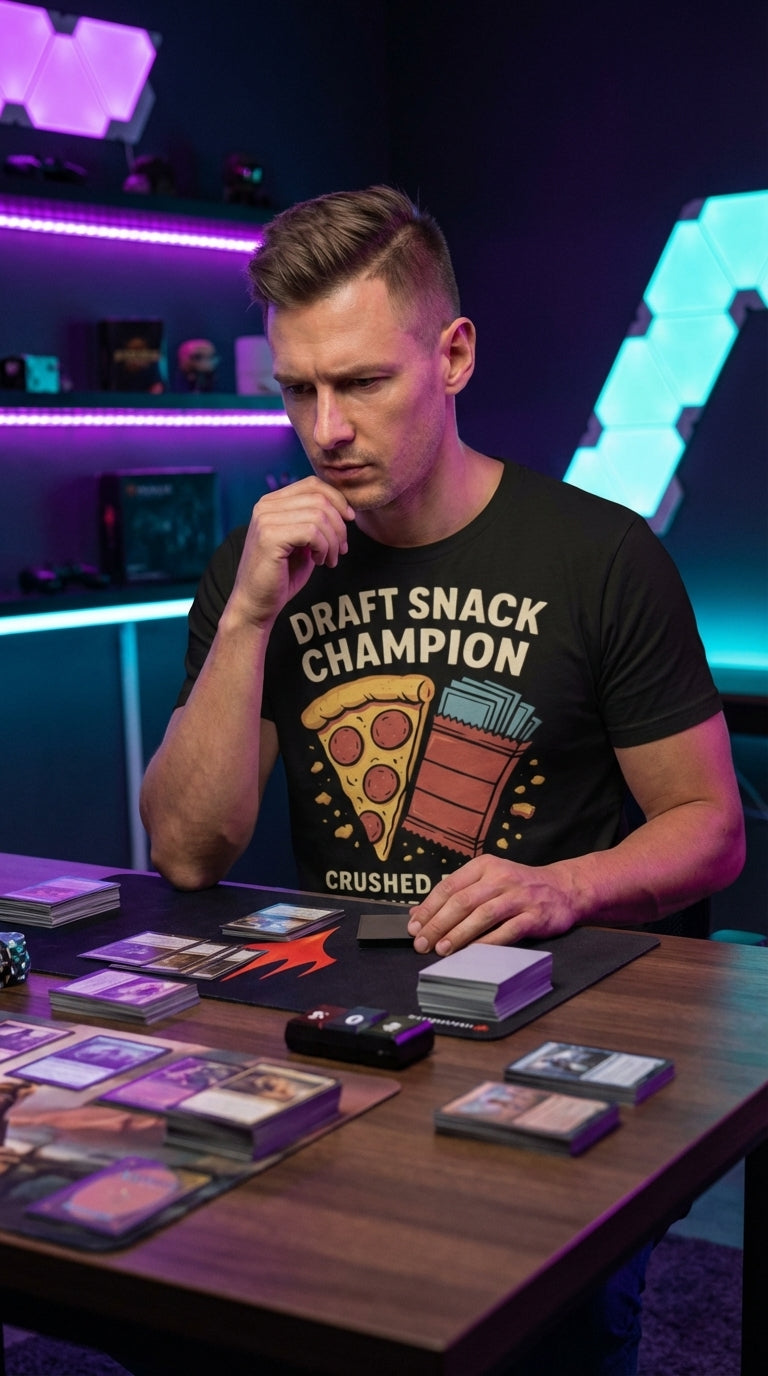 Draft Snack Champion: Deconstructing the GOTS-Certified Organic Tee for Intentional Gamers
