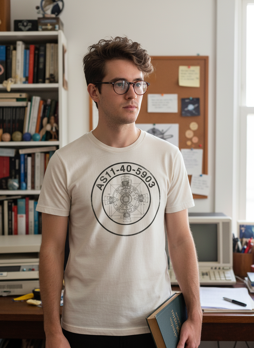 Beyond the Blueprint: Deconstructing the GOTS Certified Apollo 11 Organic Cotton Tee
